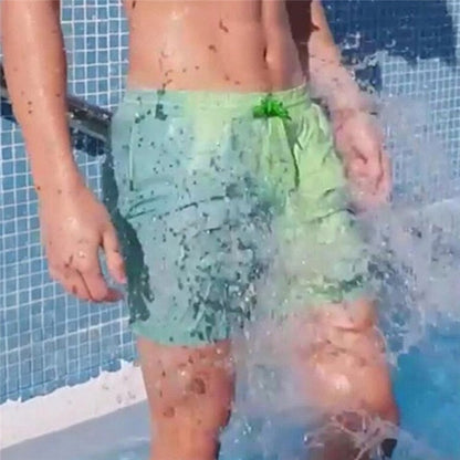 Farbwechselnde Herren-Badeshorts mit Thermoeffekt – Sommer-Highlight 2025