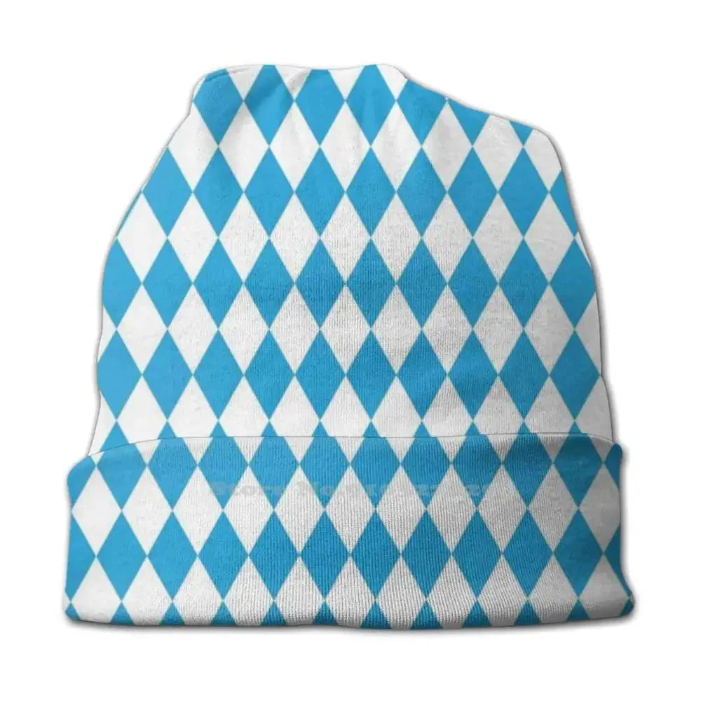 Beanie mit Rautenmuster – WiesnBean Oktoberfest 2026