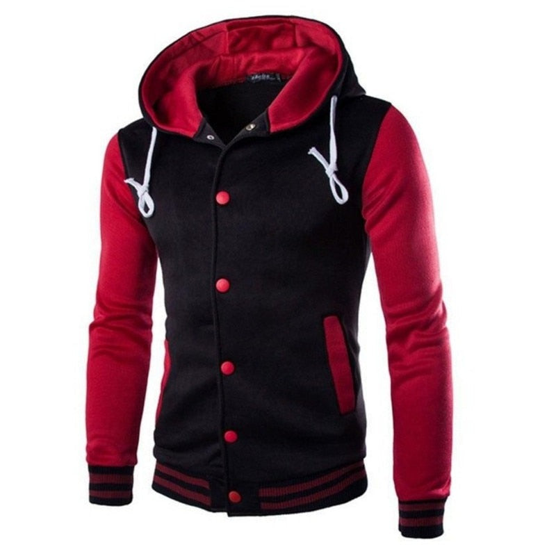 Herren-Baseball-Hoodie im Varsity-Stil – Herbstedition Kevin