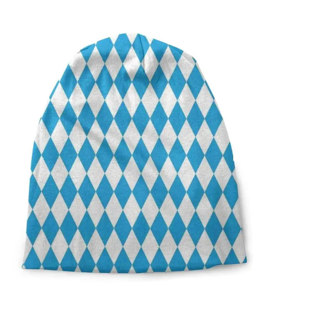 Beanie mit Rautenmuster – WiesnBean Oktoberfest 2026