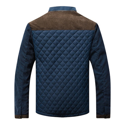 Retro Windjacke mit Stehkragen für Herren – Herbstzauber in Orlando