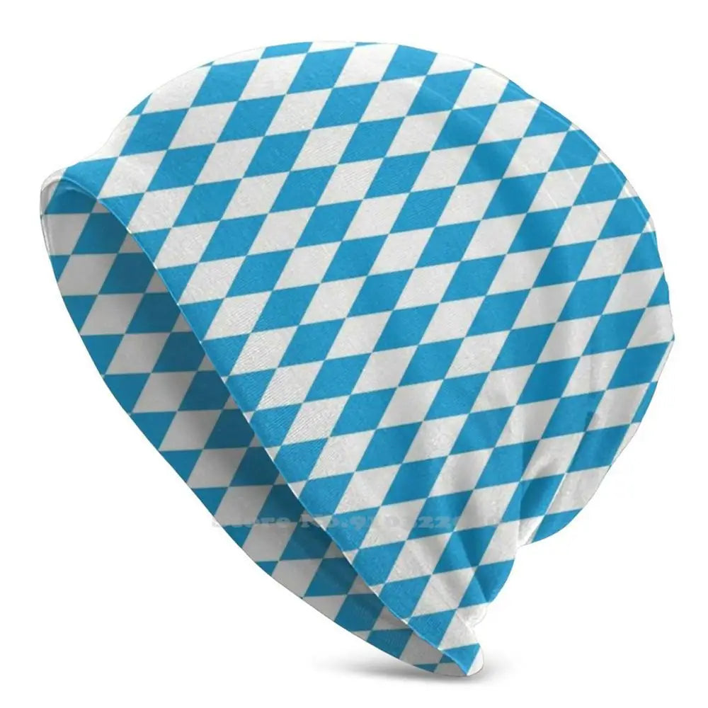 Beanie mit Rautenmuster – WiesnBean Oktoberfest 2026