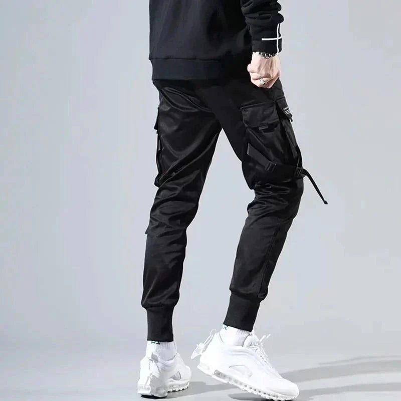 Herbstliche Multi-Pocket Hip-Hop Herren Cargo Hose – Dante