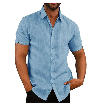 Bequem & Stilvoll Atmungsaktives Herren Poloshirt mit Knopfleiste – Narek