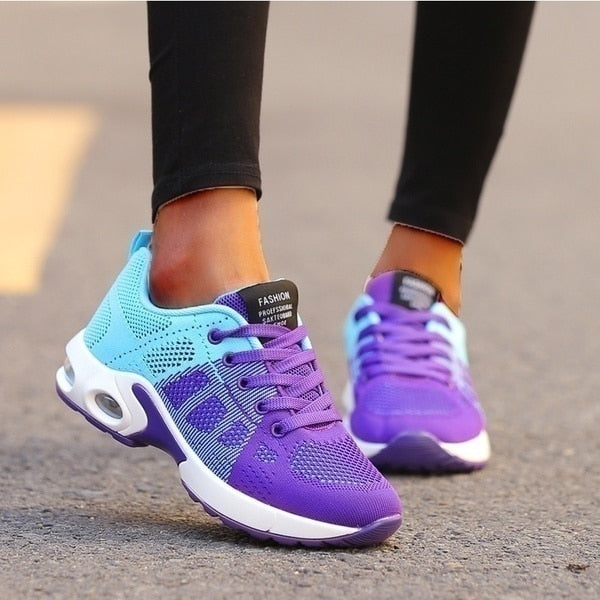 Bequeme & Atmungsaktive Orthopädische Damen-Sneaker – Marlene