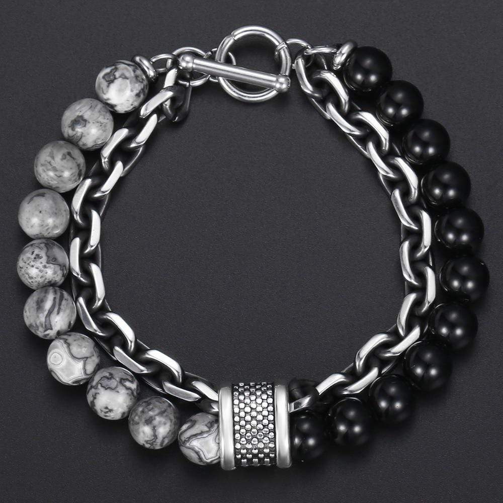 Herrenarmband Aus Jaspis - JasperArm 