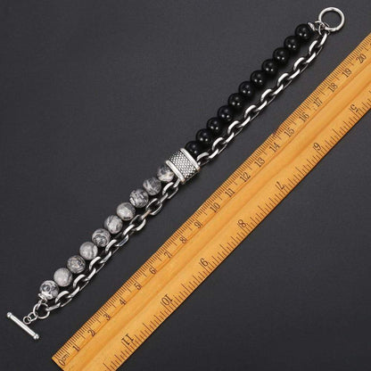 Herrenarmband Aus Jaspis - JasperArm 