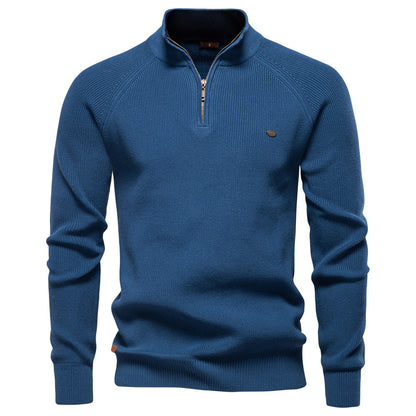 Herrenpullover Mit Halbem Reißverschluss - Mateo
