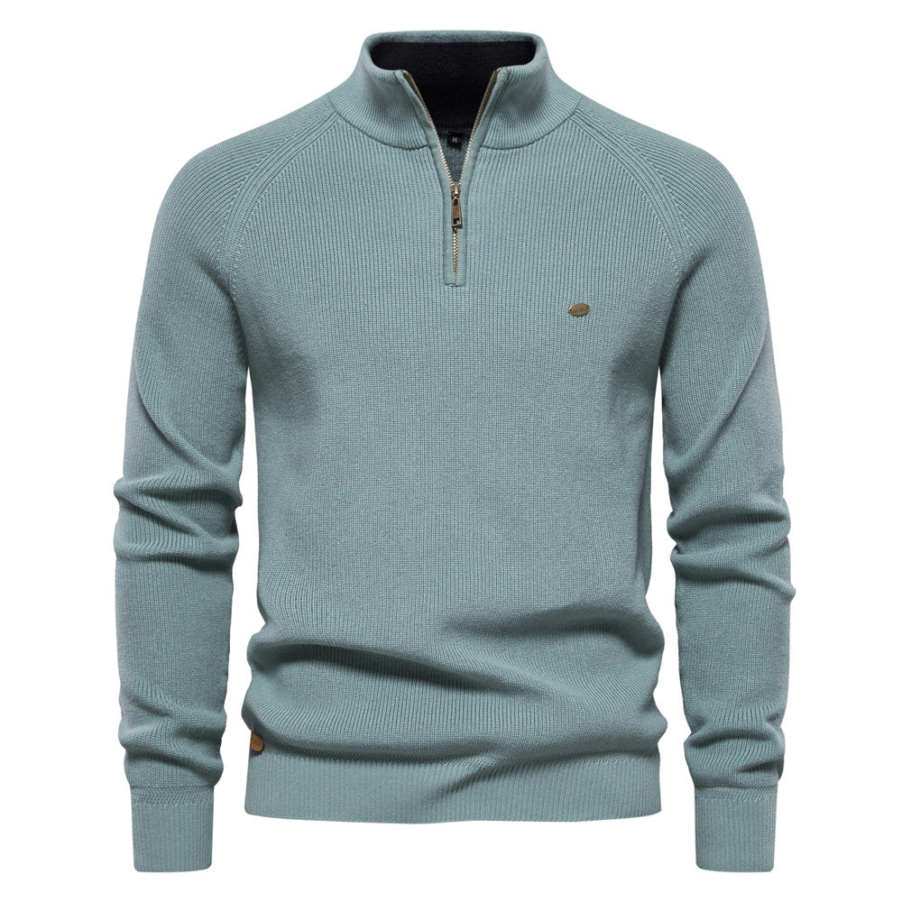Herrenpullover Mit Halbem Reißverschluss - Mateo