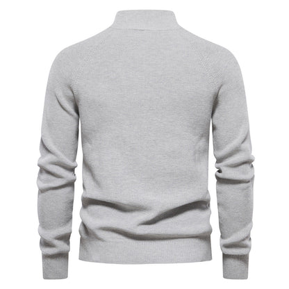 Herrenpullover Mit Halbem Reißverschluss - Mateo
