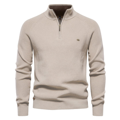 Herrenpullover Mit Halbem Reißverschluss - Mateo