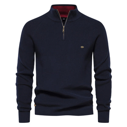 Herrenpullover Mit Halbem Reißverschluss - Mateo
