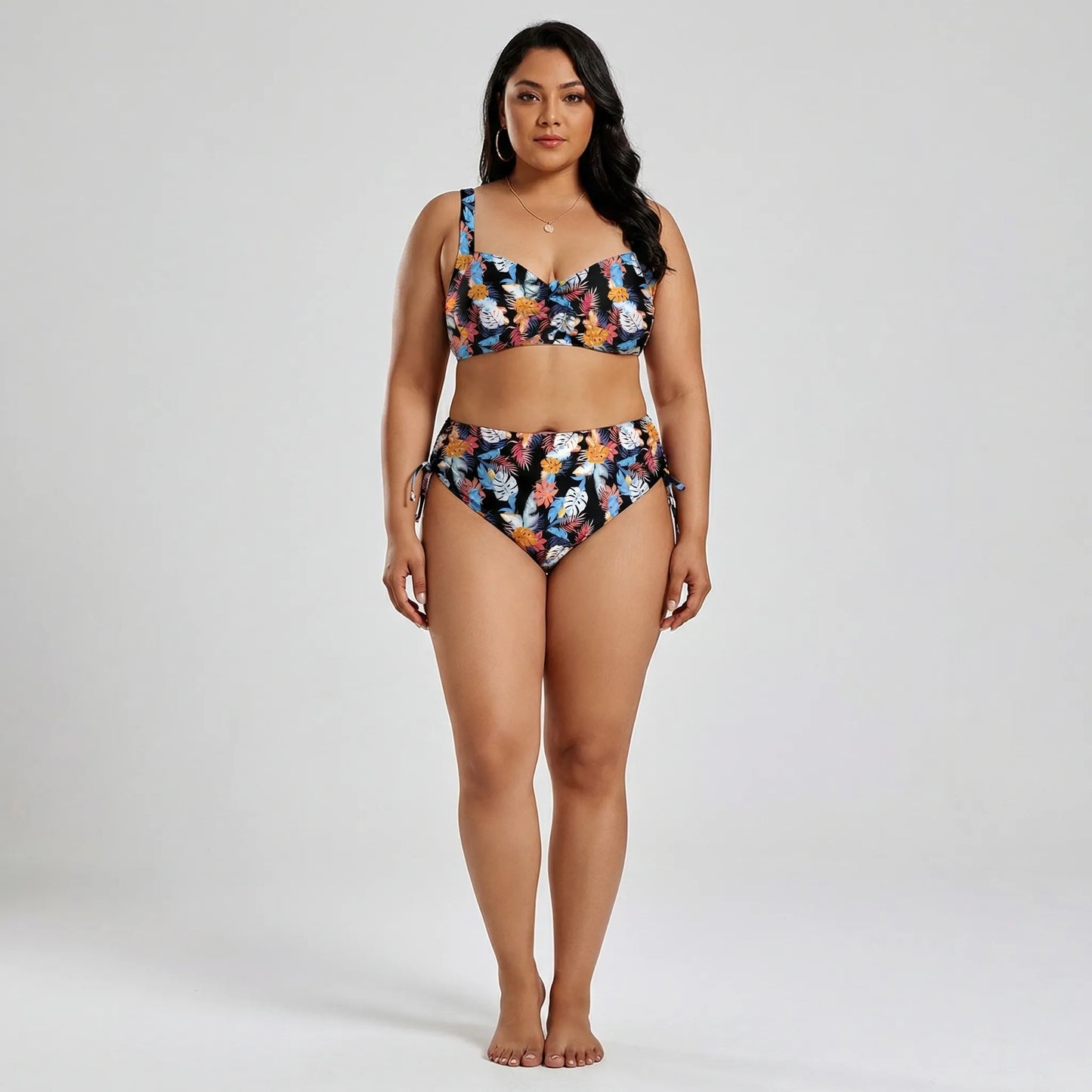 High-Waist Bikini Set Für Kurvige Figuren - Amanda