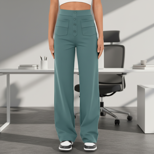 Hoch Geschnittene Hose - Selina