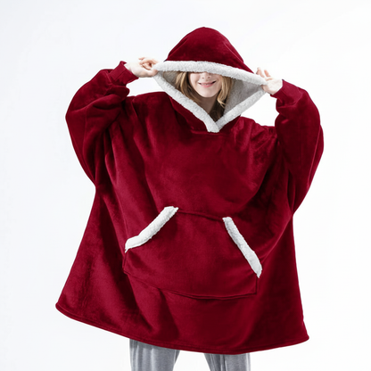 Hoodie Und Decke Kombiniert - SnuggleBlanket