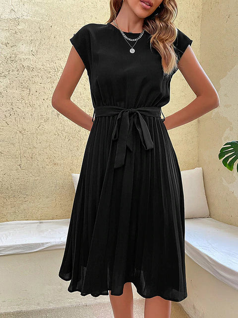 Sommerkleid mit kurzen Ärmeln – Amara