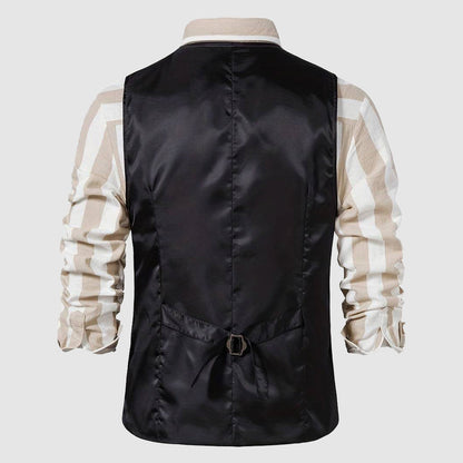 Vintage Herren Weste mit Karomuster – Henri