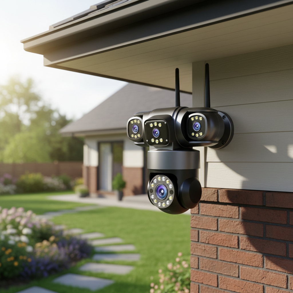 Kabellose WiFi Sicherheitskamera - HomeTronix