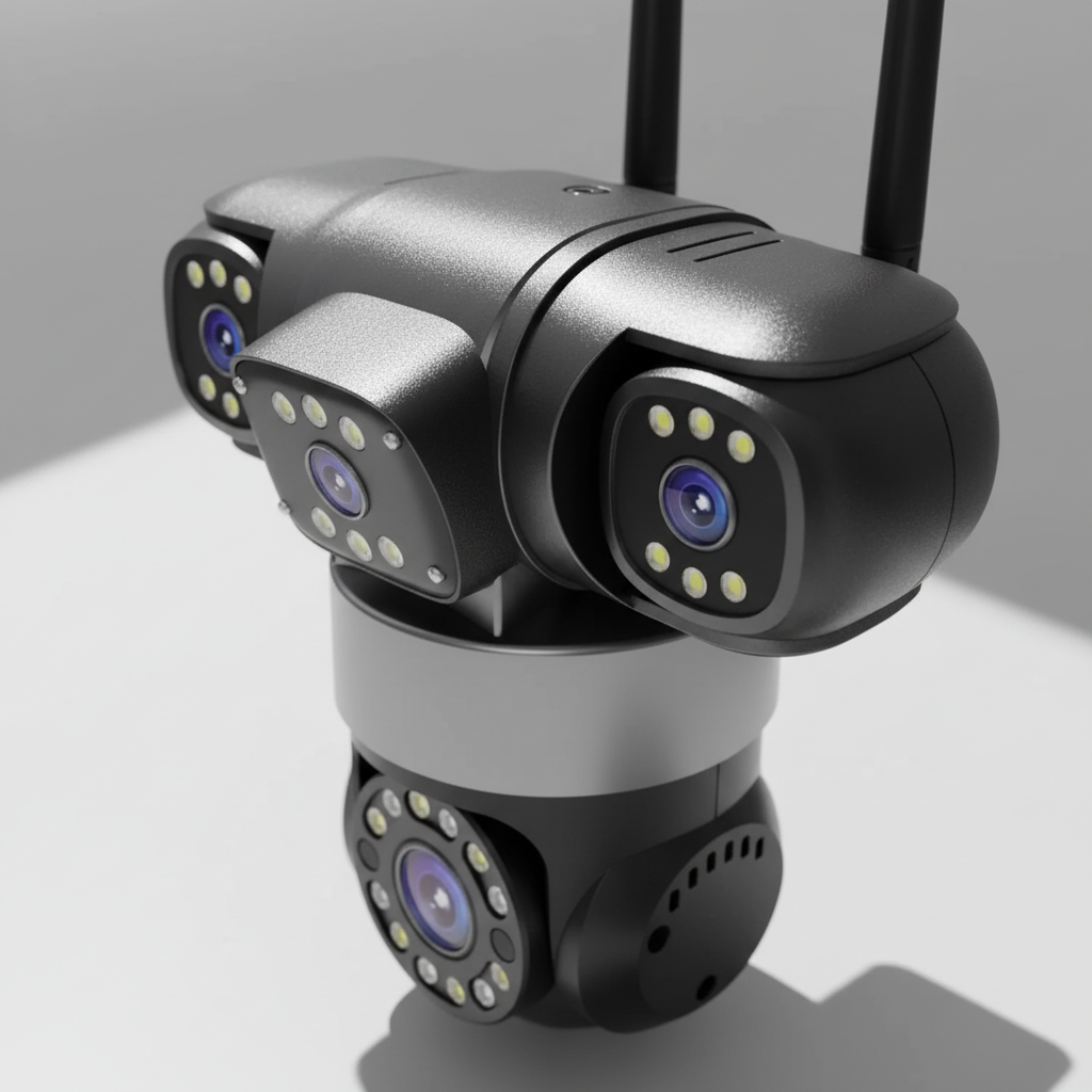 Kabellose WiFi Sicherheitskamera - HomeTronix
