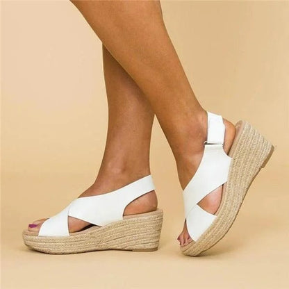 Keilabsatz Sandale Mit Riemen - Darleen