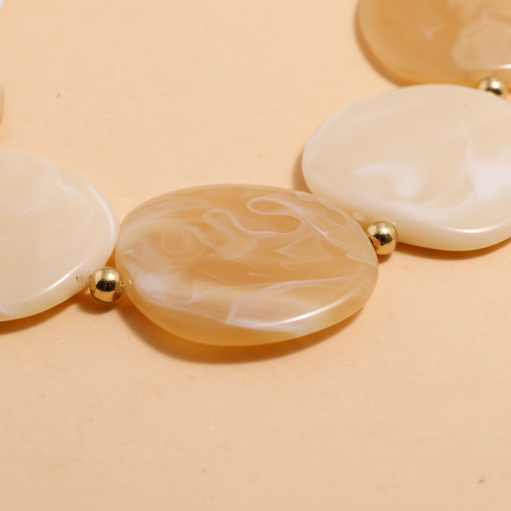 Kette Mit Holzperlen - WoodBead 