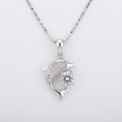 Kettenanhänger Aus Sterlingsilber - LuckyDolphin 