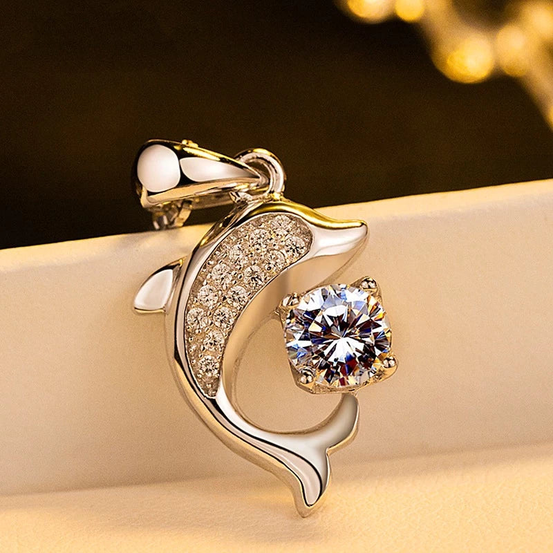 Kettenanhänger Aus Sterlingsilber - LuckyDolphin 
