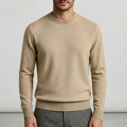 Klassischer Rundkragen-Pullover - Ludwig