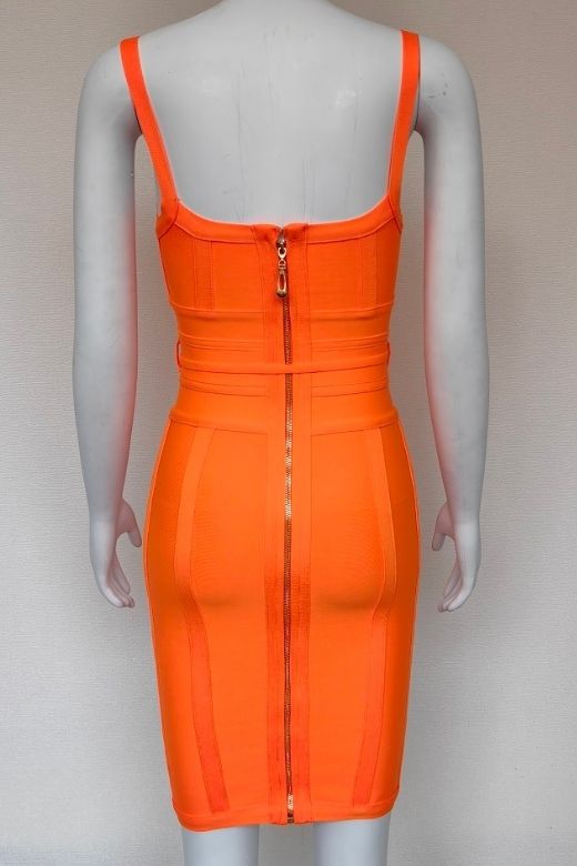 Knieumspielendes Figurbetontes Kleid - Alena