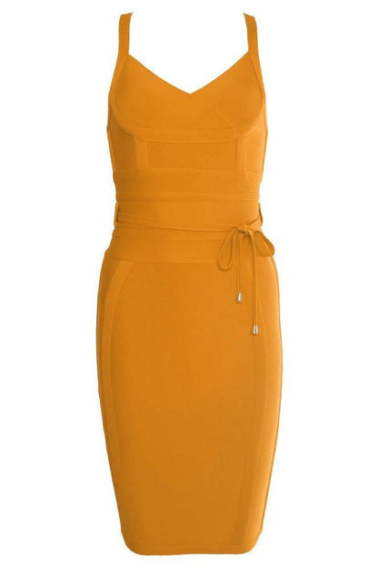 Knieumspielendes Figurbetontes Kleid - Alena