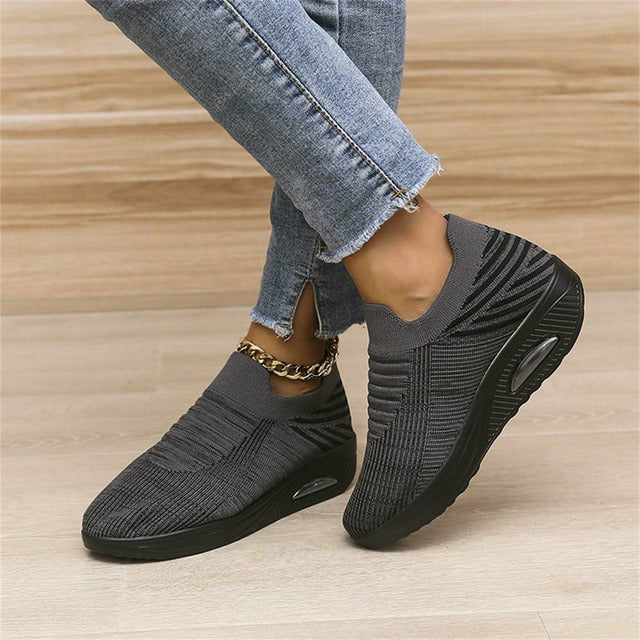 Ergonomische Mesh-Sneaker mit Luftdämpfung für Damen – Alina