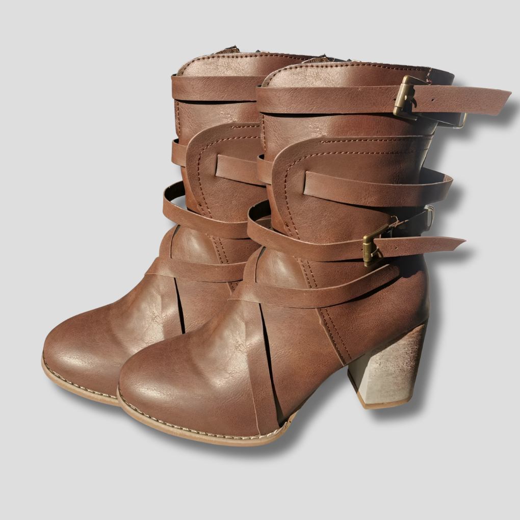 Knöchelhohe Damenstiefelette - Lenia