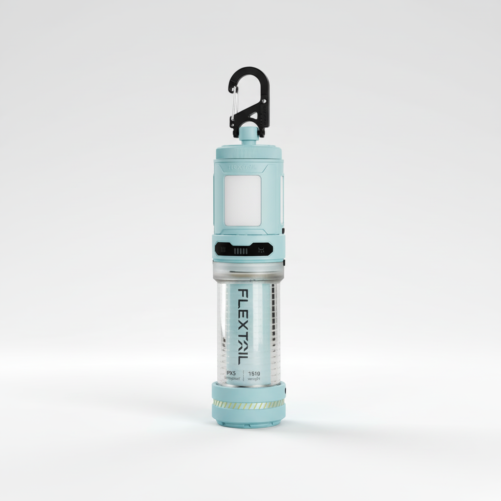 Kompakte 2 In 1 Campinglampe - RepelLight