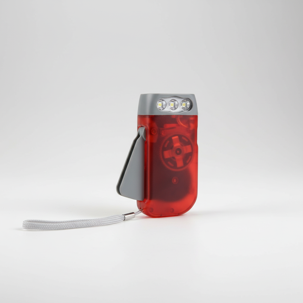 Kompakte Kurbel Taschenlampe - HandiGlow
