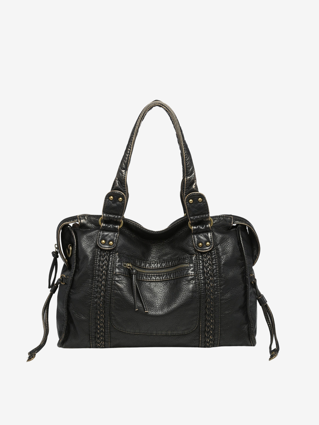 Kompakte Schultertasche Mit Zip - Laureen