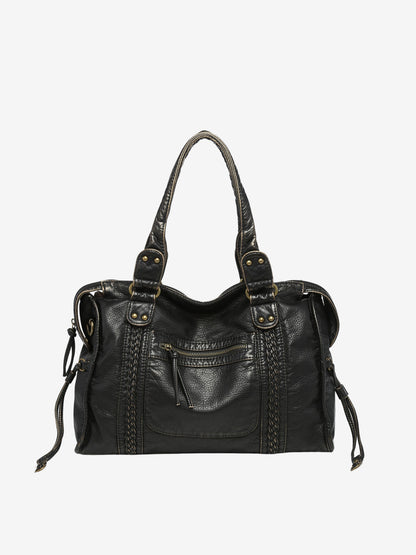 Kompakte Schultertasche Mit Zip - Laureen