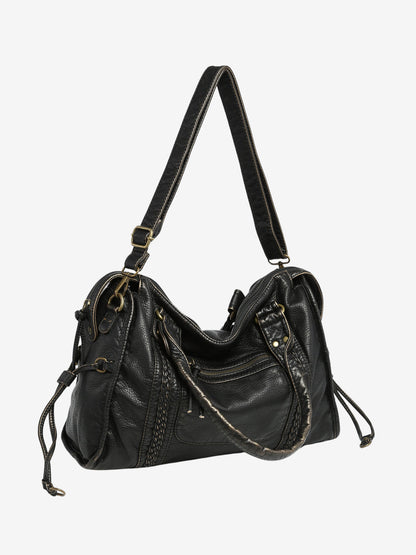 Kompakte Schultertasche Mit Zip - Laureen