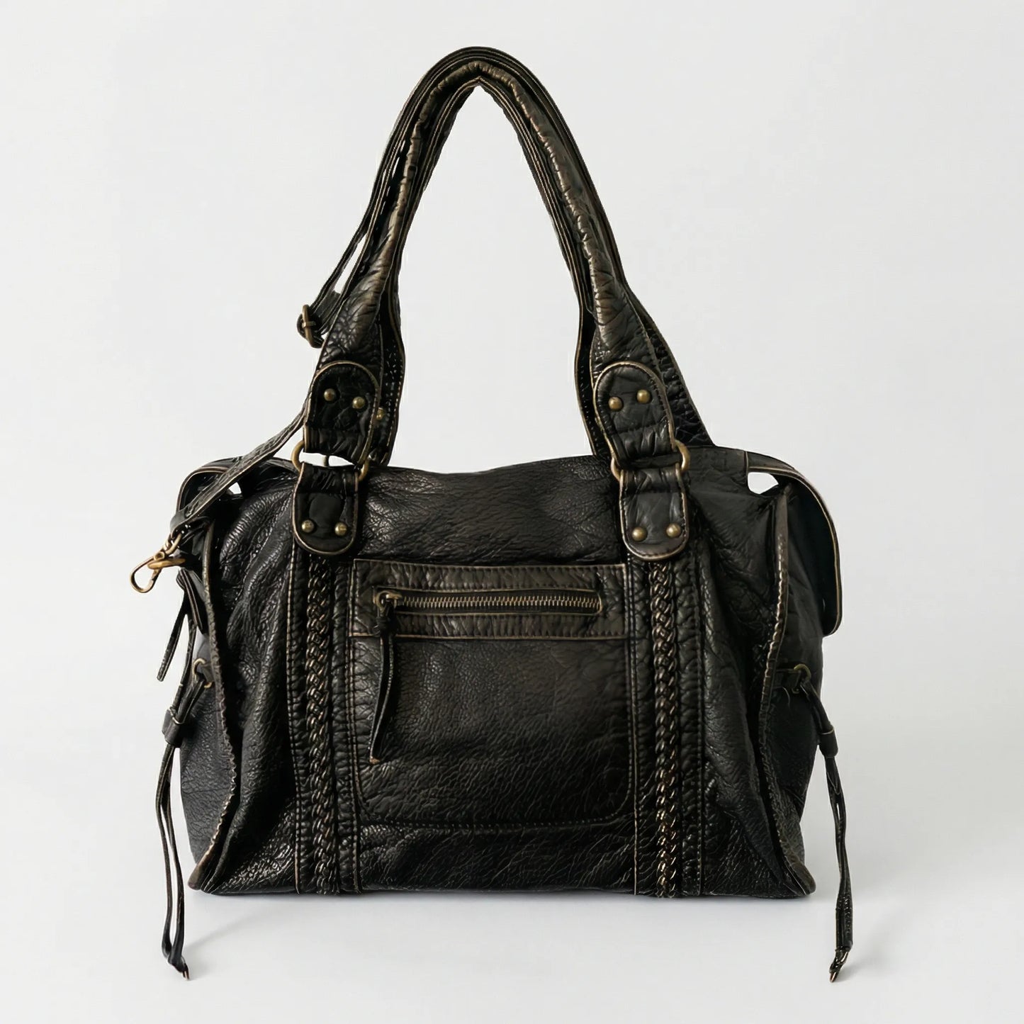 Kompakte Schultertasche Mit Zip - Laureen