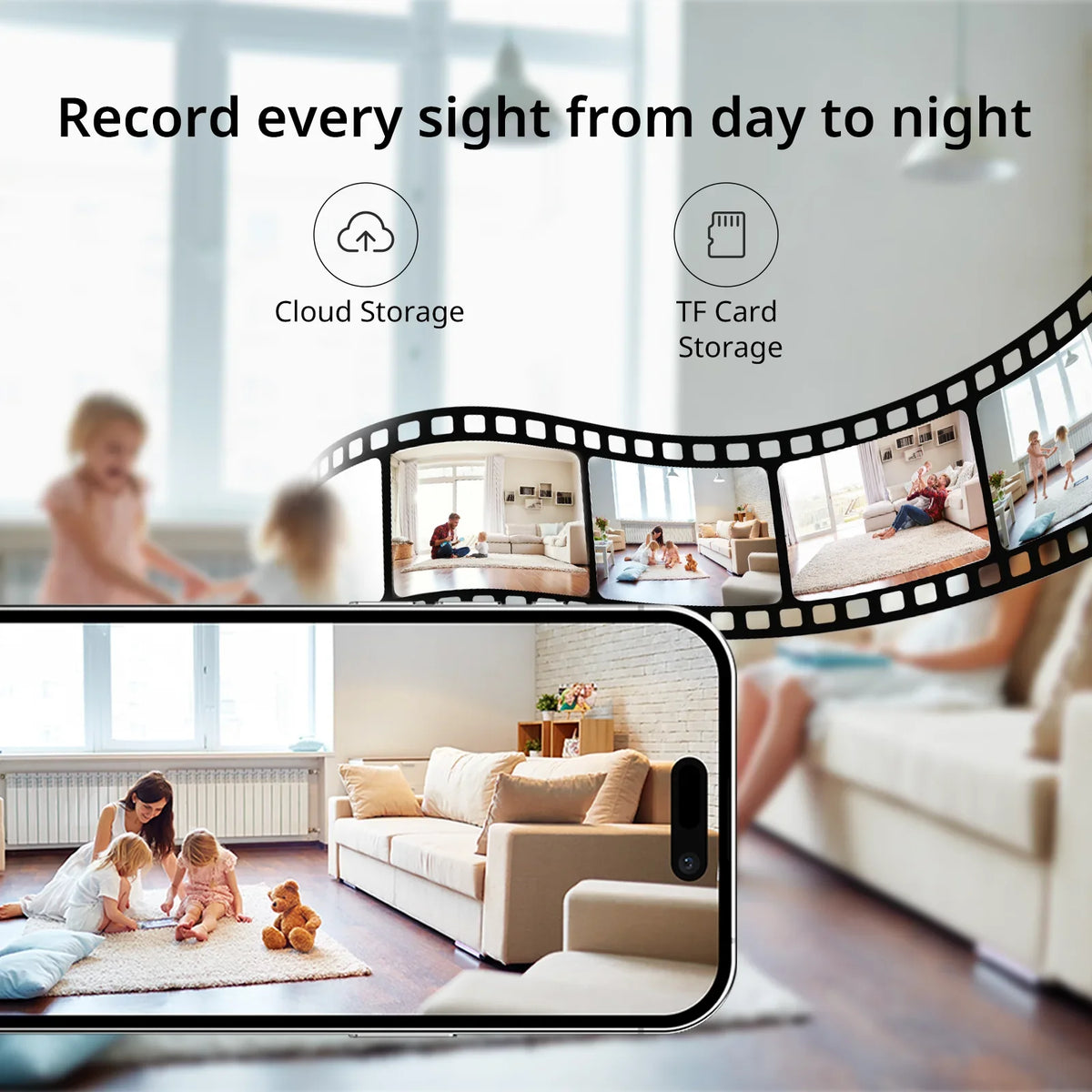 Kompakte WLAN Innenkamera - GuardLens