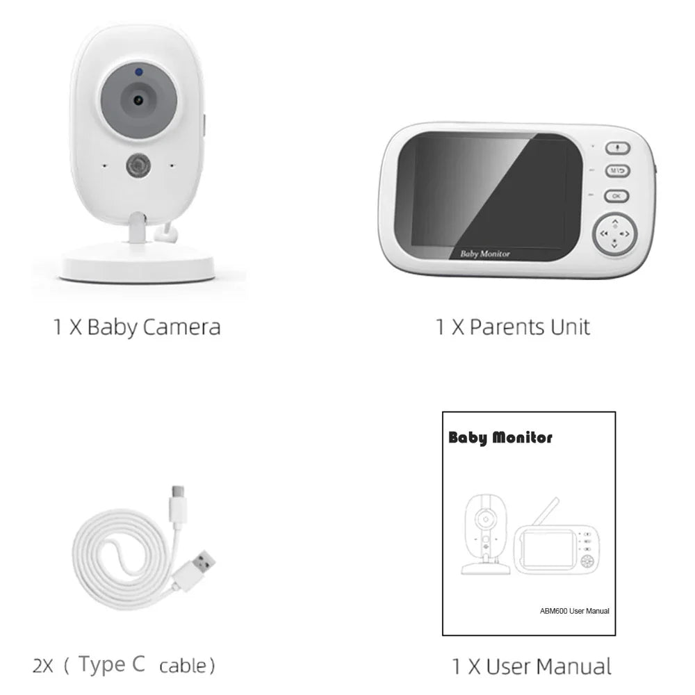 Kompakter 3.5 Zoll Videomonitor - Babyscope