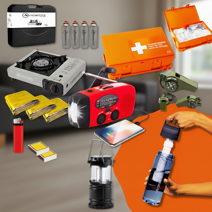 Komplettes Notfallset Im Koffer - SurviKit