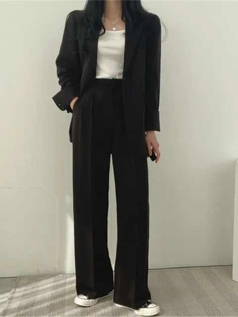 Damen Zweiteiliges Set aus Stretchstoff – Sofia