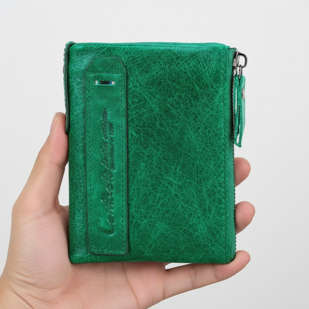 Krótki Portfel Skórzany - StylishWallet