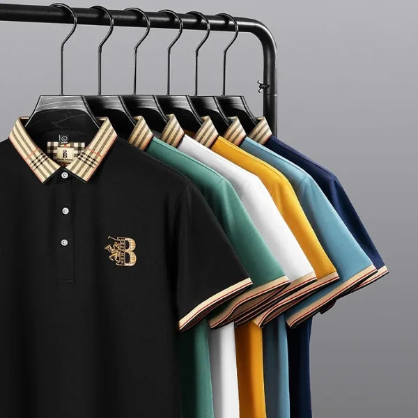 Marwin Icon Herren Poloshirt mit Kragen und Stickerei – Bygeneva