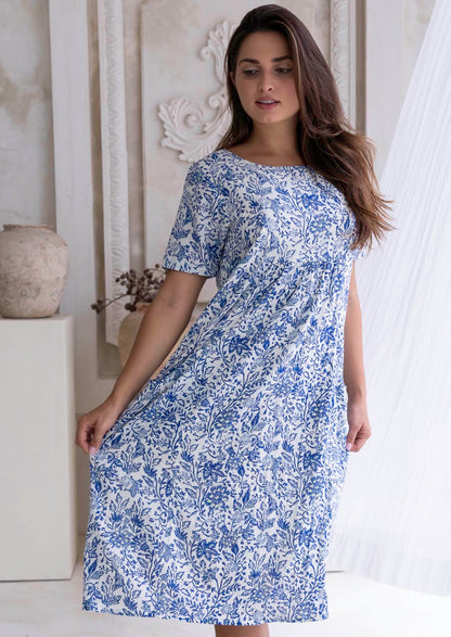Kurzarm Sommerkleid Mit Taschen - Colleen