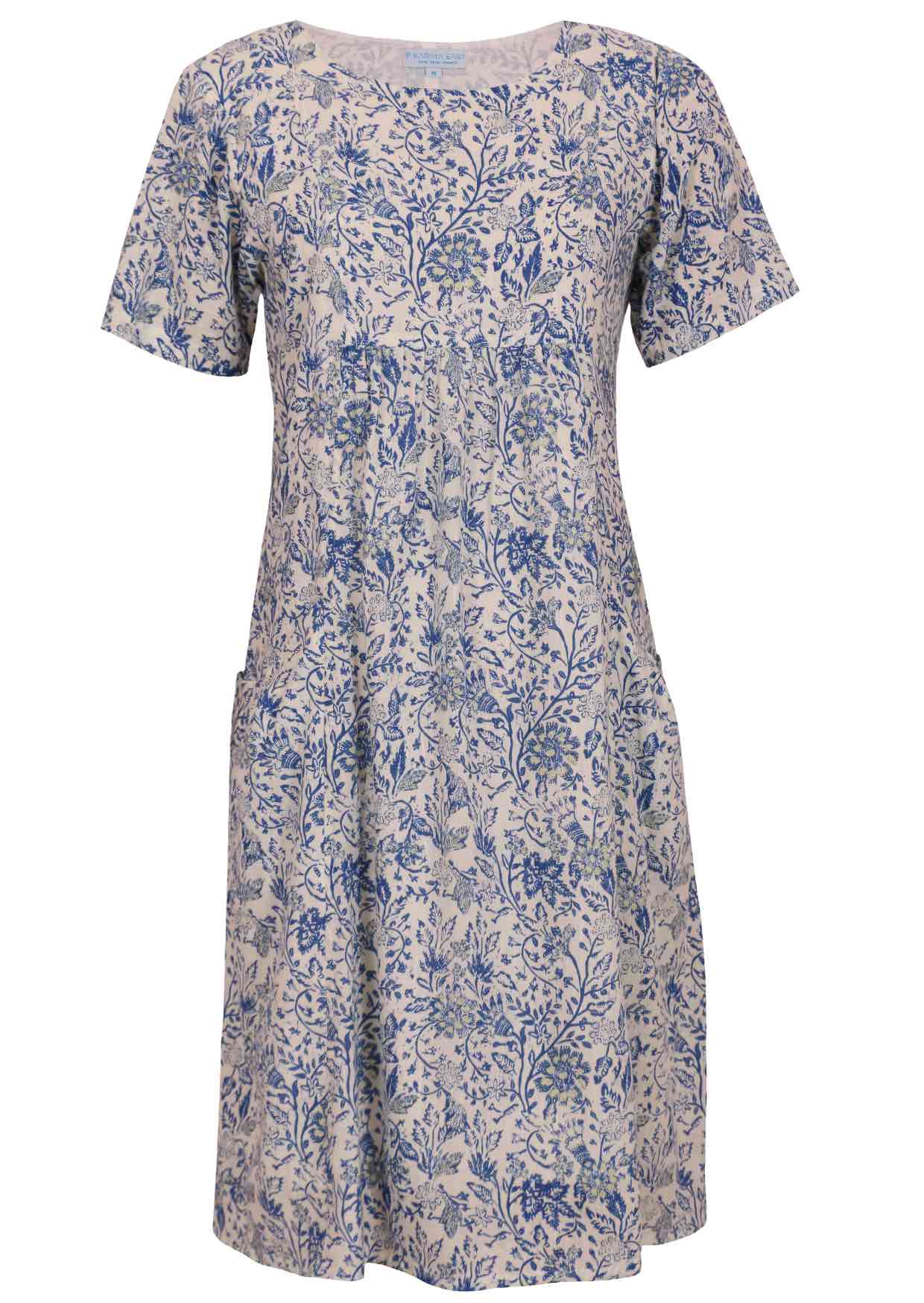 Kurzarm Sommerkleid Mit Taschen - Colleen