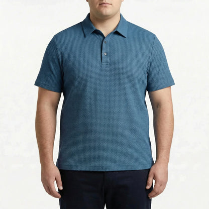 Kurzärmliges Polo Shirt Mit Struktur - Emanuel