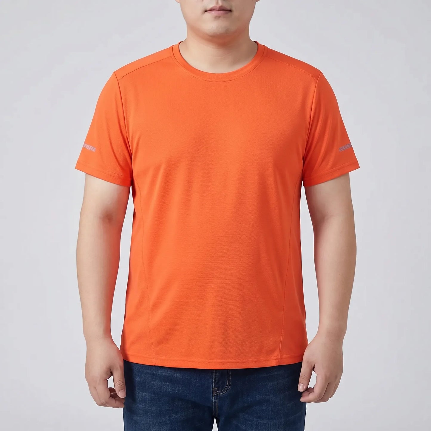 Kurzärmliges Quick-Dry Tshirt In Übergröße - Clark