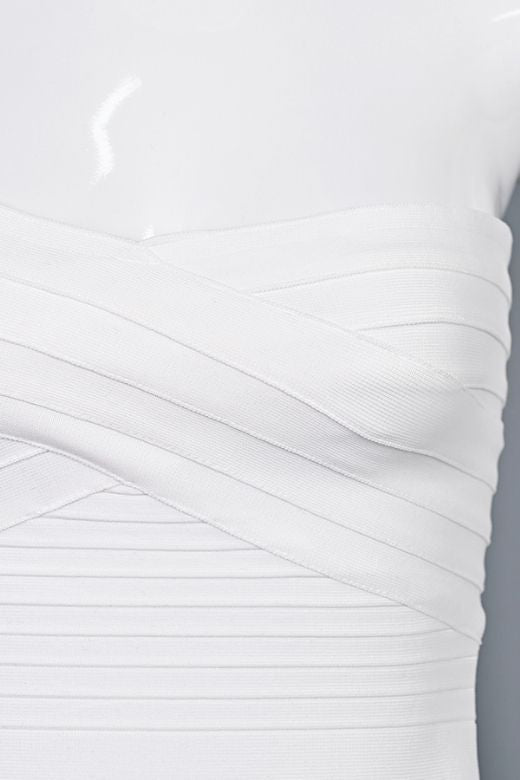 Kurzes Trägerloses Kleid - Giada