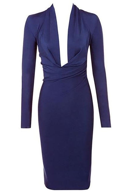 Langarm Partykleid Elegant - Kristin